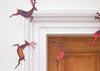 Reindeers Sewn Garland