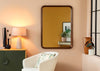Livorno Rectangle Wooden Mirror