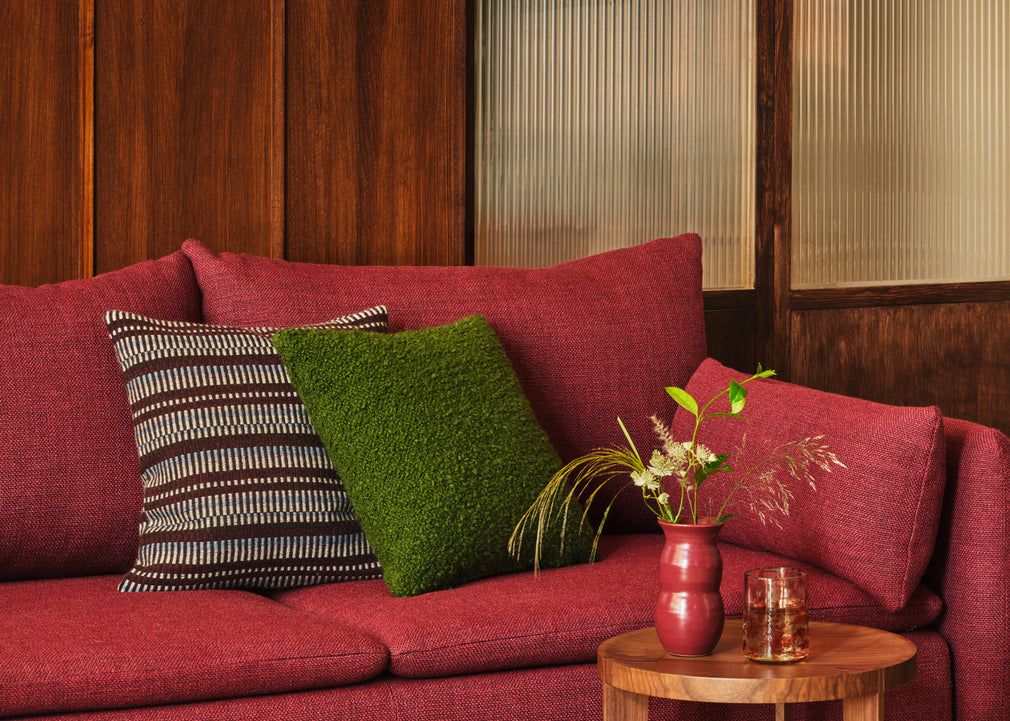 Boucle Cushion Fern 45 x 45cm