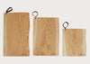 Leather Loop Oak Chopping Board