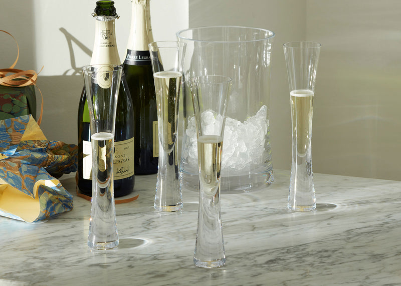Moya Champagne Flute Clear Set Of 2