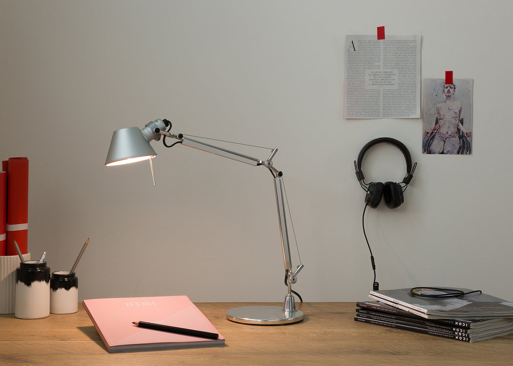 Tolomeo Micro Desk Lamp Aluminium