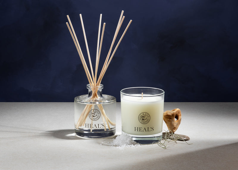 Coastal Breeze Scented Glass Candle