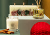 Winter Spice Scented Glass Candle
