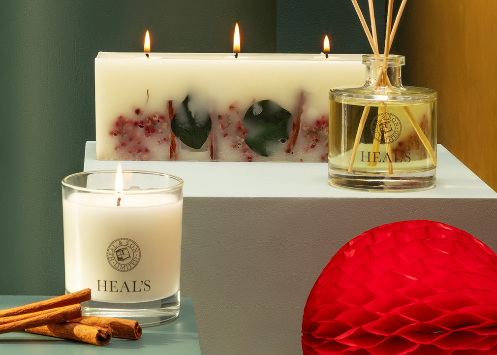 Winter Spice Scented Glass Candle