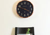 Master Edwards Wall Clock Copper