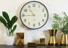 Mr Edwards Wall Clock Grey