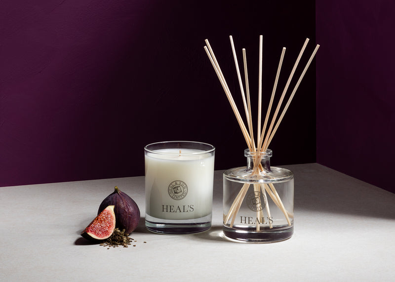 Wild Fig Scented Glass Candle