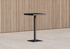 Eos Outdoor Square Bar Table Black