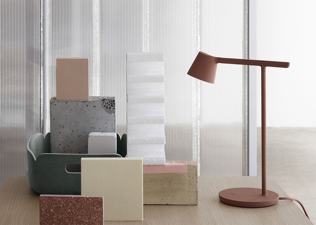 Tip LED Table Lamp Copper Brown