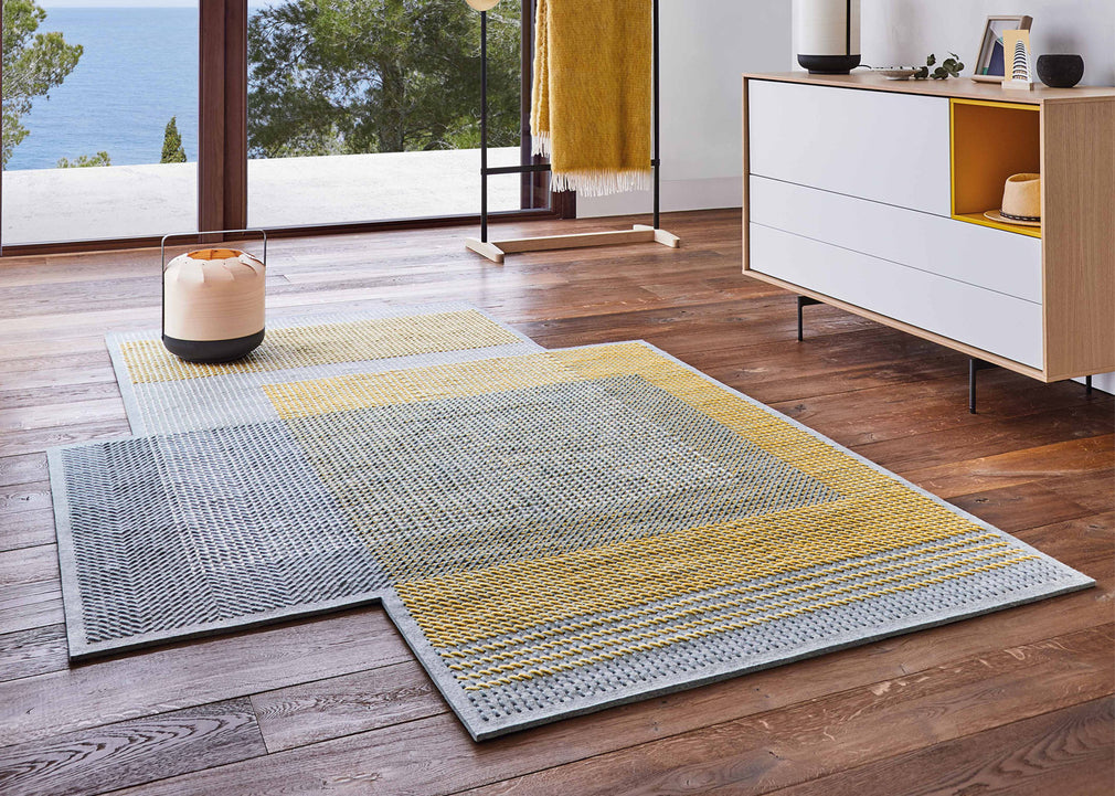 Canevas Geo Rug Grey