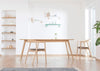 Stafa Dining Table 200cm / White Oiled Oak