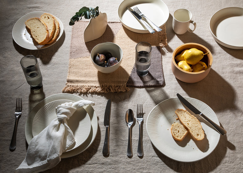 Planish Satin Cutlery 24 Piece Set