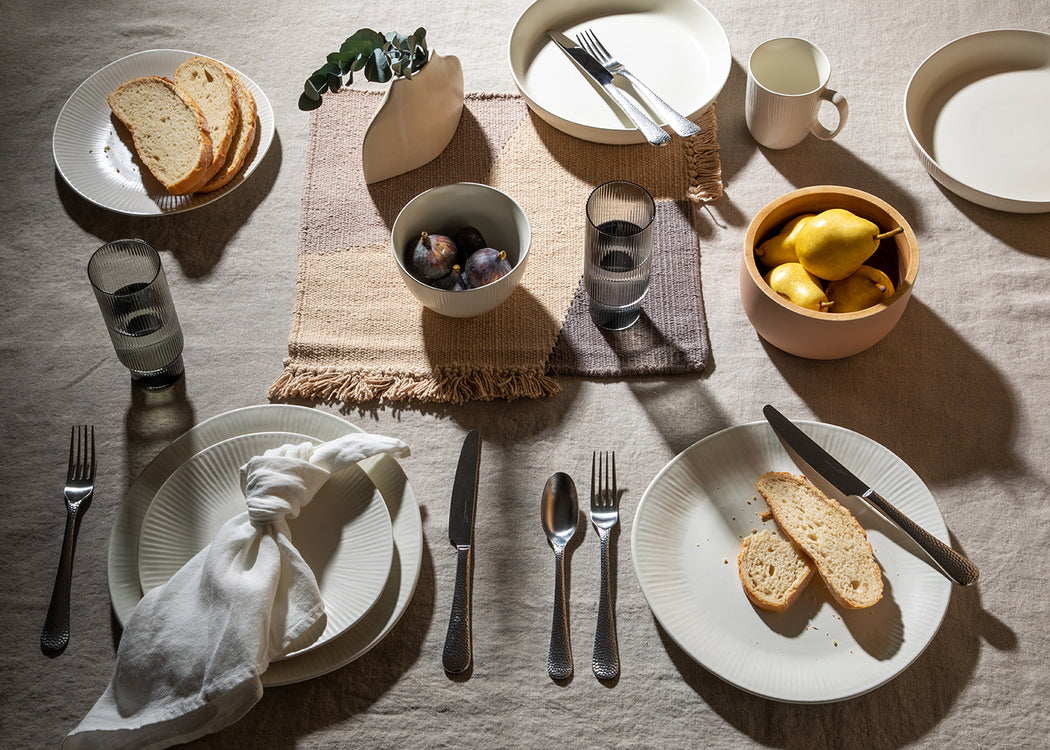 Planish Satin Cutlery 42 Piece Set
