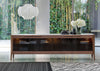 Atlante 5 Sideboard Walnut & Calacatta Oro Marble