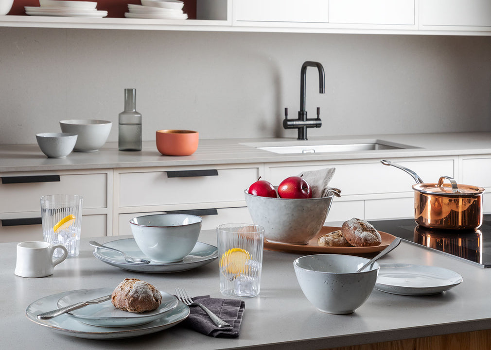 Nordic Sand Serve Bowl