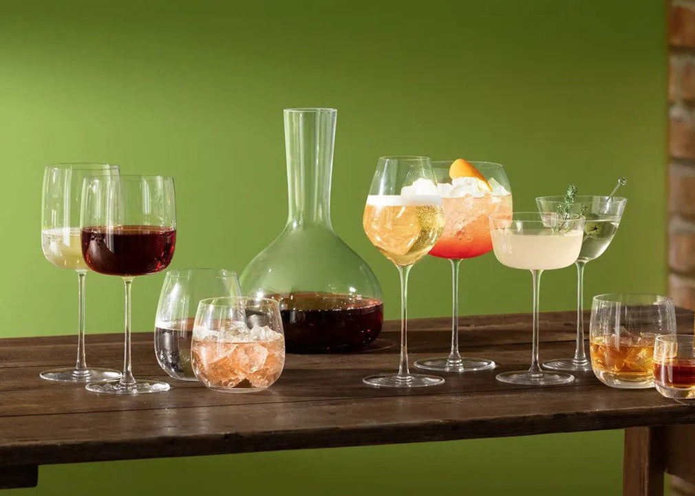 Borough Red Wine Glass Set of 4
