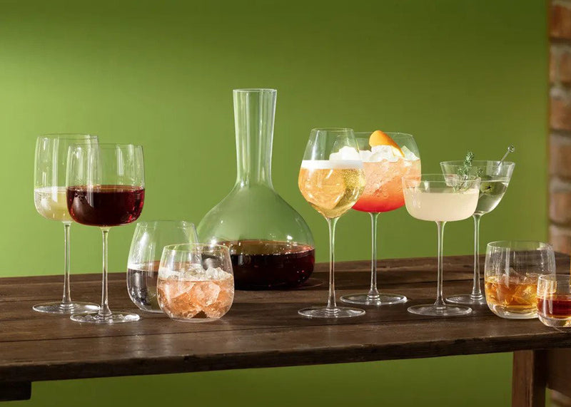 Borough Red Wine Glass Set of 4