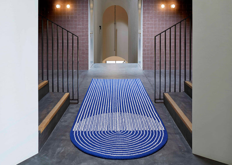 Ply Blue Runner 104 x 300cm