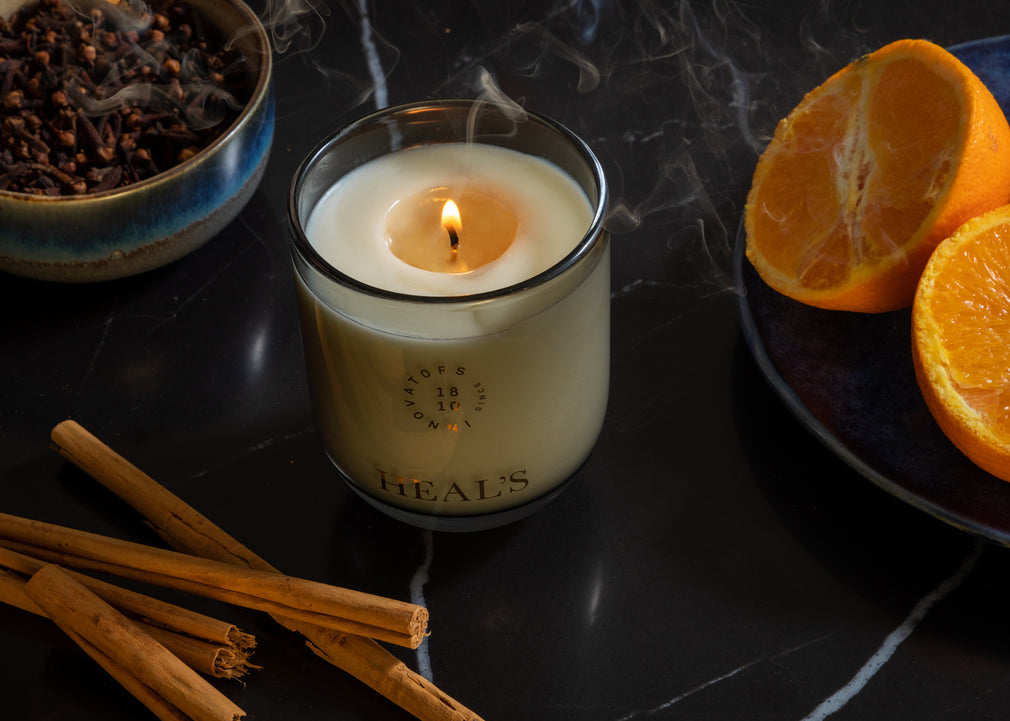 Dusk Bitter Orange & Cassis Scented Glass Candle