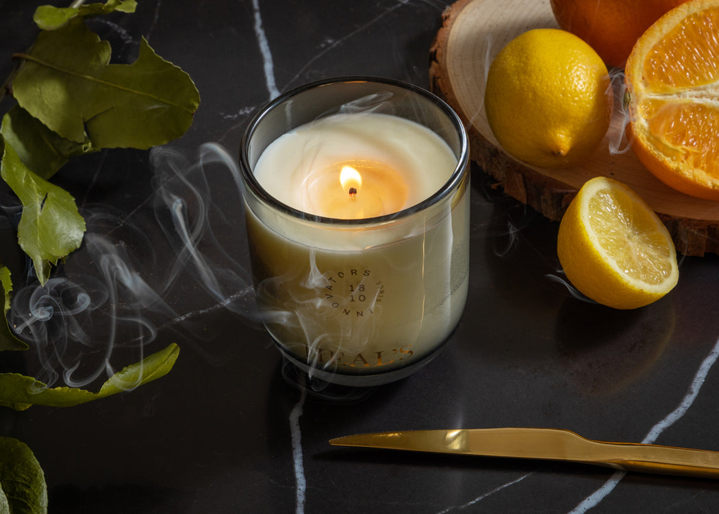 Dusk Neroli & Bergamot Scented Glass Candle