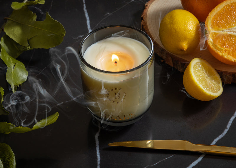 Dusk Neroli & Bergamot Scented Glass Candle
