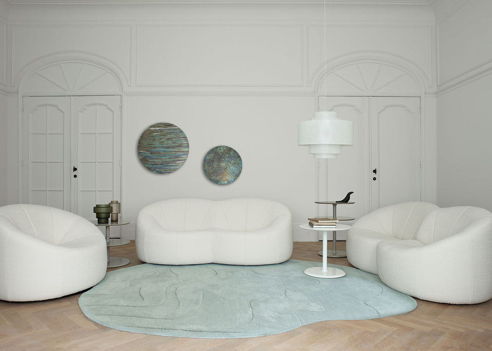 Gavrinis 3 Rug Grey Blue 230 x 270cm