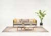 Lento Lounge Sofa 3 seater Almond