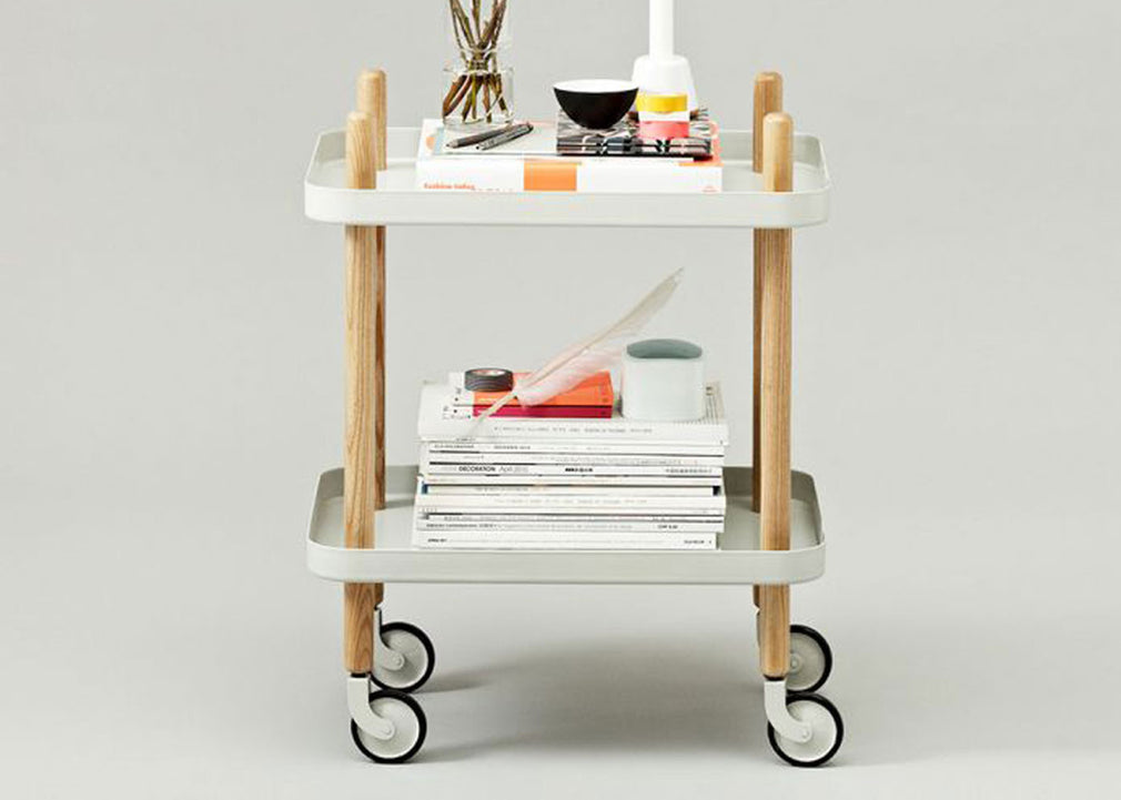 Block Table White
