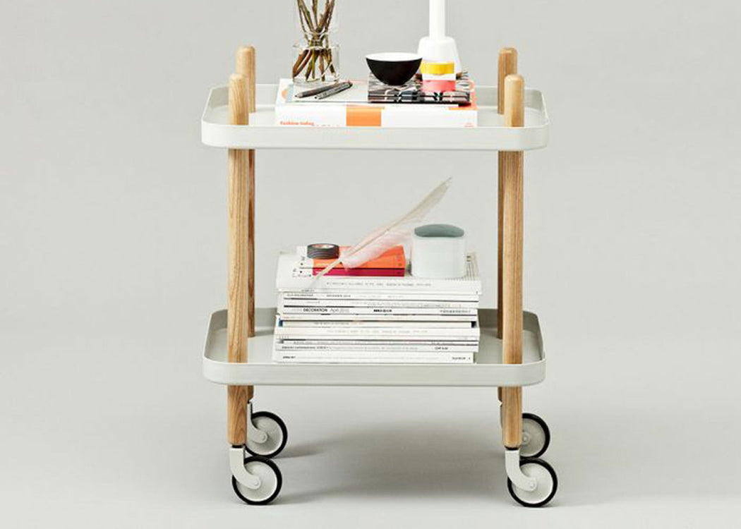 Block Table White