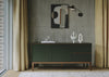 Lars Sideboard Green/Walnut