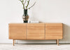 Cloud Sideboard 210cm in White Oiled Oak