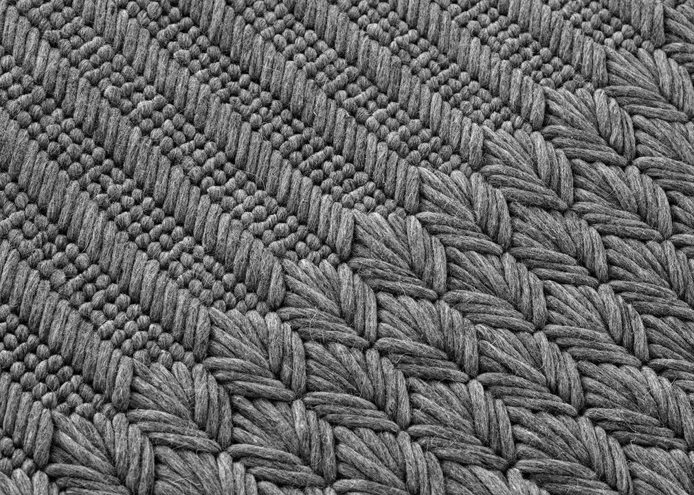 Chaddar Rug Charcoal 175 x 235cm