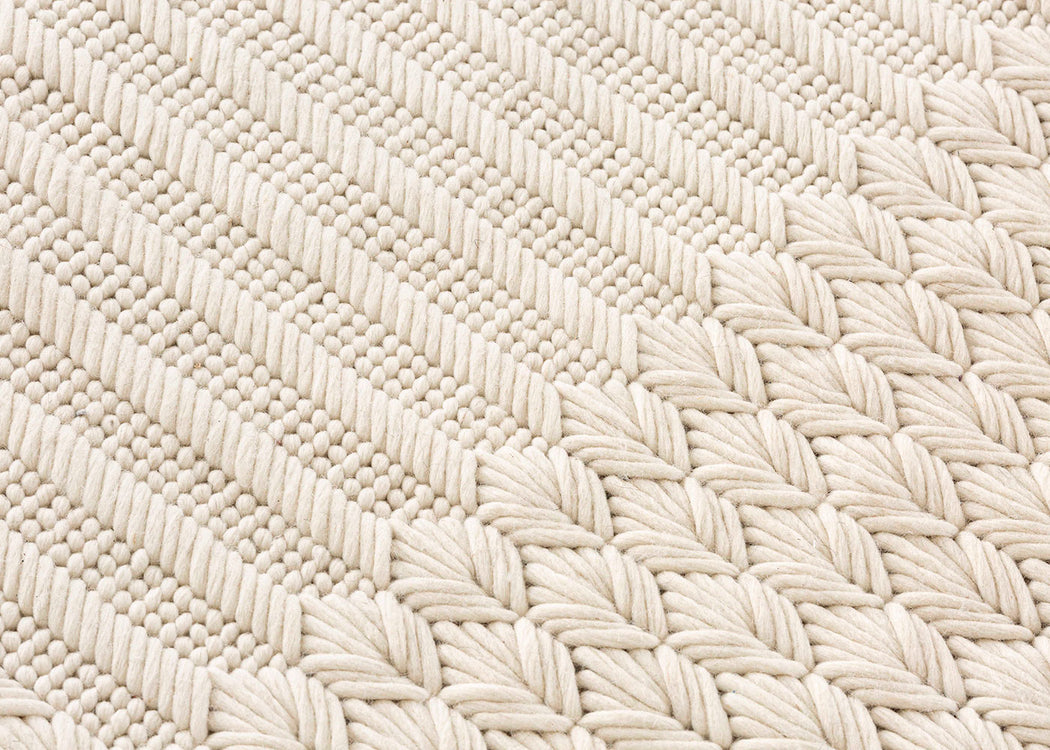 Chaddar Rug White 175 x 235cm