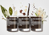 Leather Scented Glass Candle