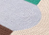 Crochet Rug Blue 100 x 180cm