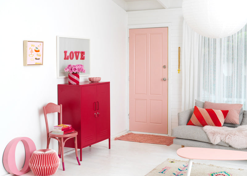 The Midi Locker Poppy