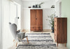 Amira Double Wardrobe Walnut