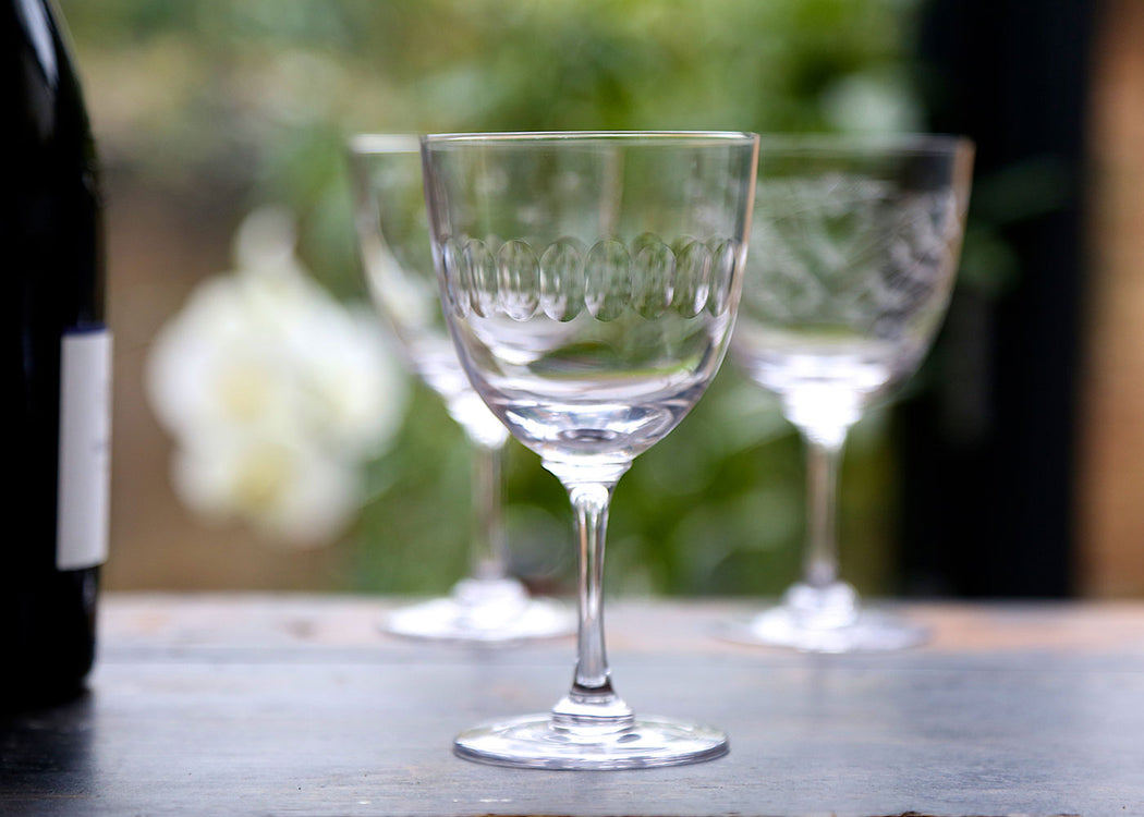 Wine Glasses Lens Set of 2