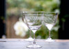 Wine Glasses Ovals Set of 2