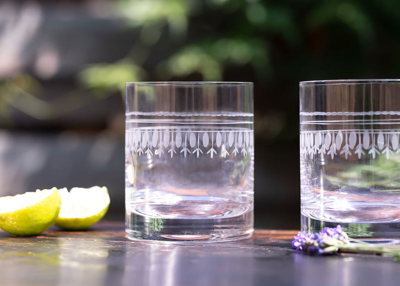 Whisky Glasses Ovals Set of 2