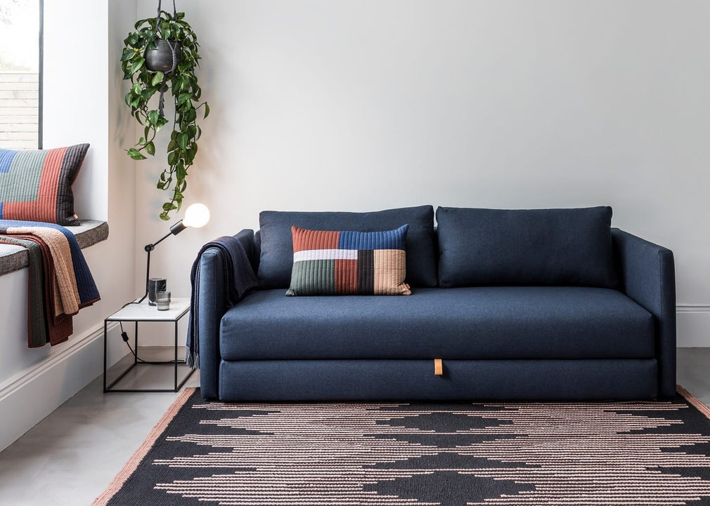 Oswald Sofa Bed Dessin Blue