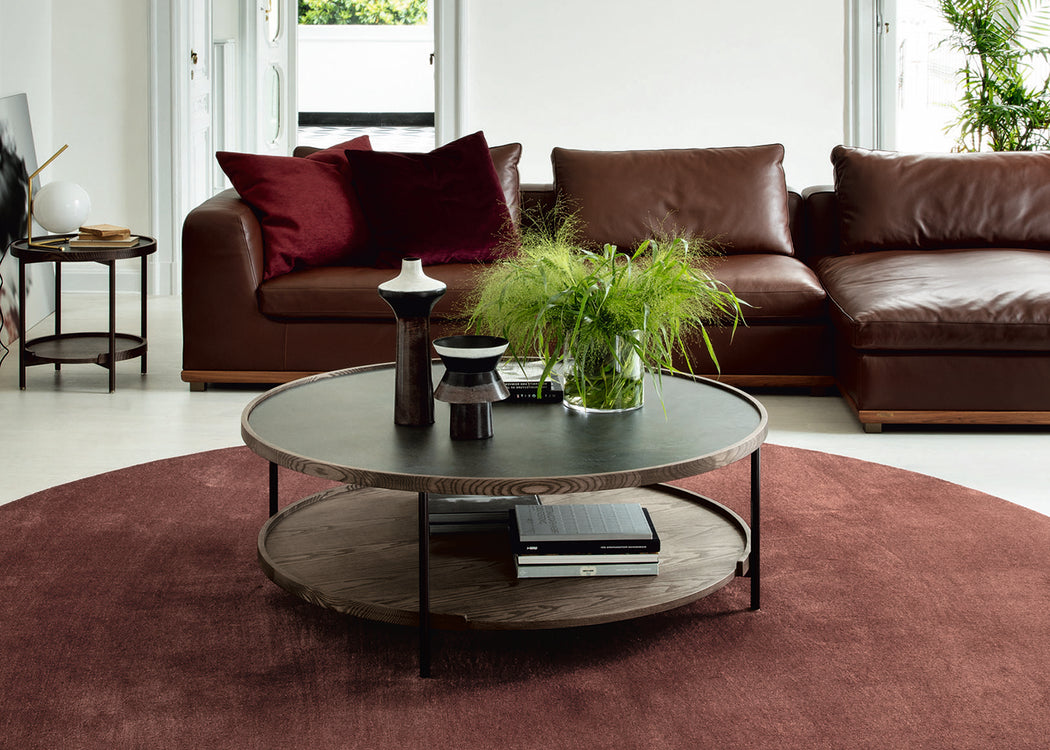 Koster Coffee Table 120 Ash Grey Stained with Oxide Black Rock