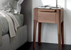 Ziggy Night 2 Small Bedside Table Brown Emperador Dark