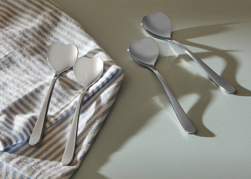 Big Love Set of 4 Tea Spoons