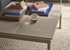Couple Coffee Table 2 Tiles Plain/ Wavy Sand/Oak