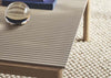 Couple Coffee Table 1 Tile Wavy Sand/Oak