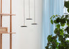 Asteria LED Micro Cluster 3 Pendant Light Black
