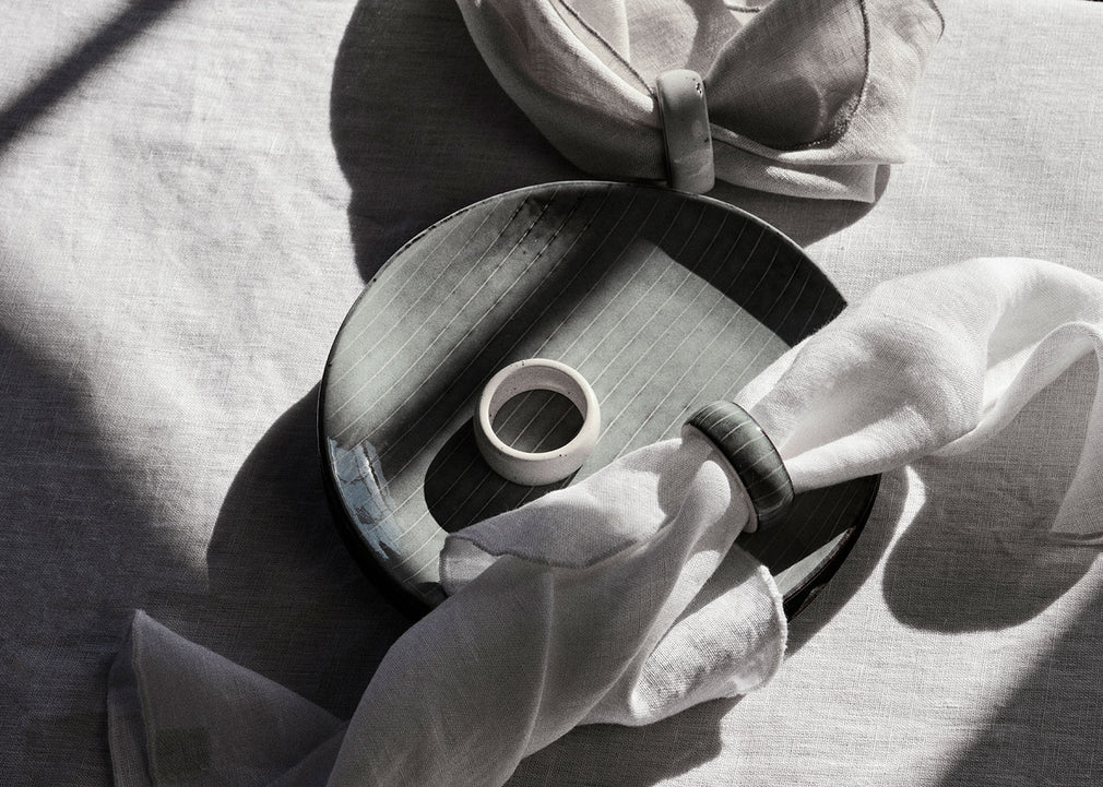 Nordic Sea Napkin Ring Set of 6