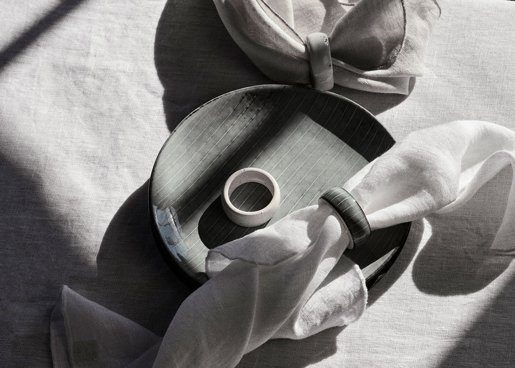 Nordic Sea Napkin Ring Set of 6
